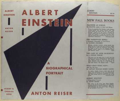 Dust Jackets - Albert Einstein, a biogra