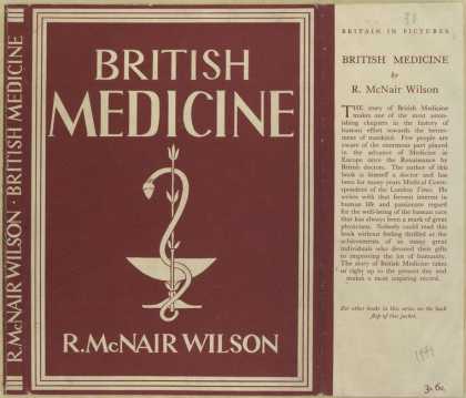 Dust Jackets - British medicine.
