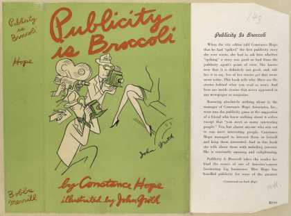 Dust Jackets - Publicity is broccoli.