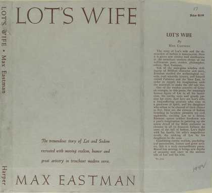 Dust Jackets - Lot's wife.