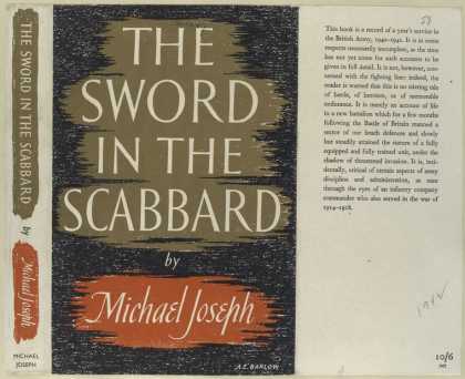 Dust Jackets - The sword in the scabbard