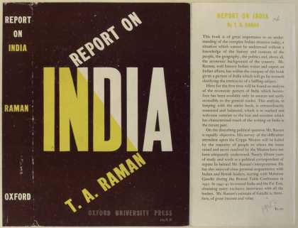 Dust Jackets - Report on India.