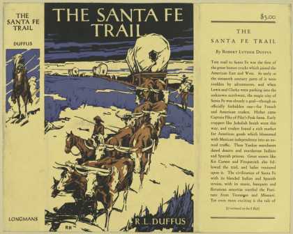 Dust Jackets - The Santa Fe Trail.