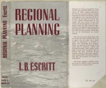 Dust Jackets - Regional planning.