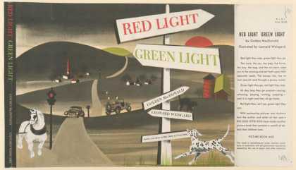 Dust Jackets - Red light, green light.