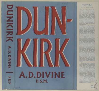 Dust Jackets - Dunkirk.