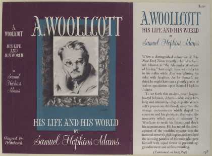 Dust Jackets - A. Woollcott, his life an