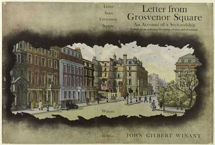 Dust Jackets - Letter from Grosvenor Squ