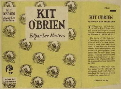 Dust Jackets - Kit O'Brien.
