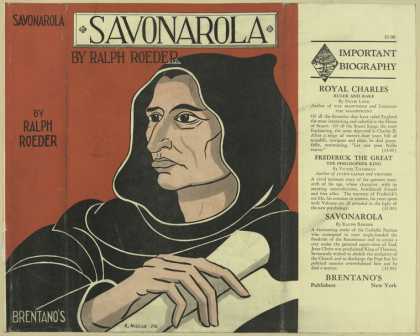 Dust Jackets - Savonarola.