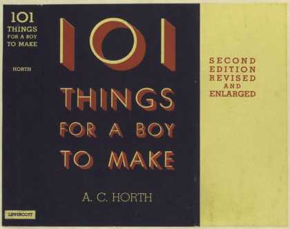 Dust Jackets - 101 things for a boy to m