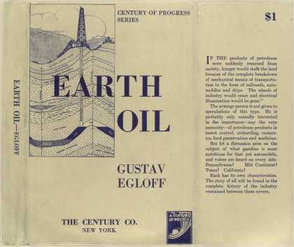 Dust Jackets - Earth oil.
