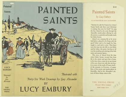 Dust Jackets - Painted saints / Lucy Emb