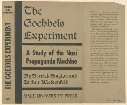 Dust Jackets - The Goebbels experiment