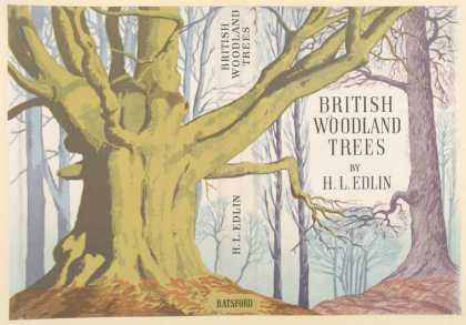 Dust Jackets - British woodland trees.