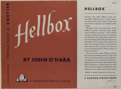 Dust Jackets - Hellbox, by John O'Hara.