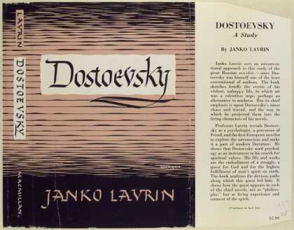 Dust Jackets - Dostoevsky, by Janko Lavr