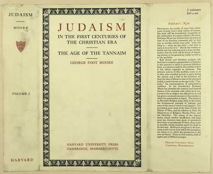 Dust Jackets - Judaism in the first cent