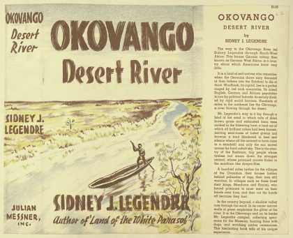 Dust Jackets - Okovango, desert river.