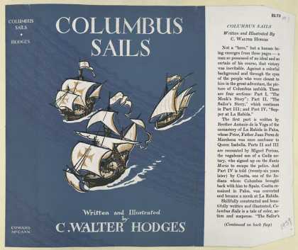 Dust Jackets - Columbus sails.