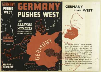 Dust Jackets - Germany pushes west.