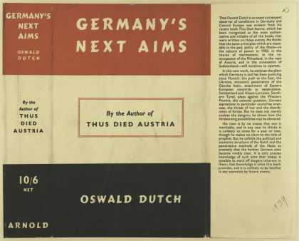 Dust Jackets - Germany's next aims.