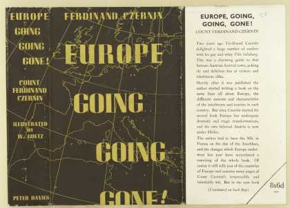 Dust Jackets - Europe, going, going, gon