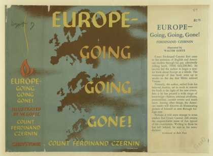 Dust Jackets - Europe, going, going, gon