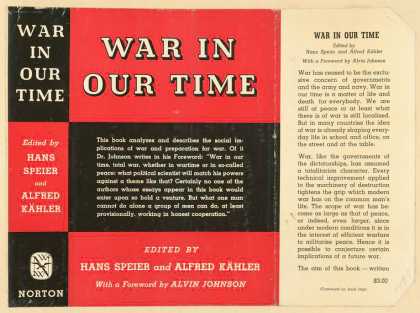Dust Jackets - War in our time.