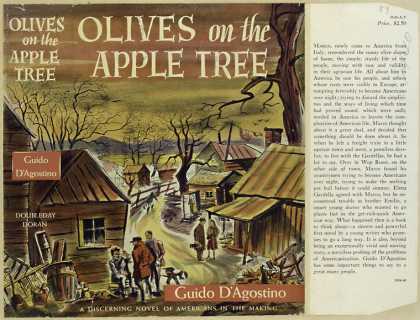 Dust Jackets - Olives on the apple tree.