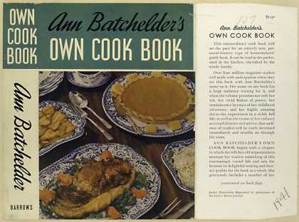 Dust Jackets - Ann Batchelder's own cook