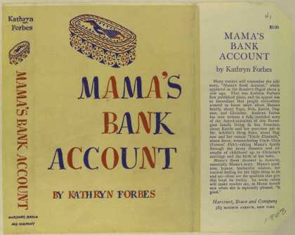 Dust Jackets - Mama's bank account.