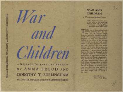 Dust Jackets - War and children.
