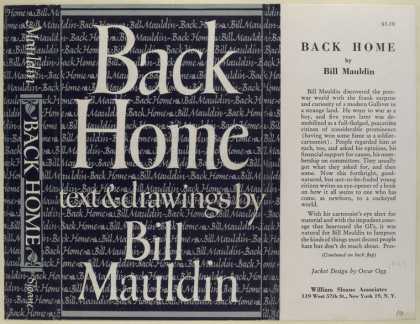 Dust Jackets - Back Home, by Bill Mauldi