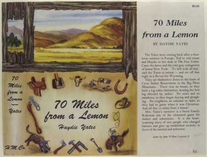 Dust Jackets - 70 Miles from a Lemon, by