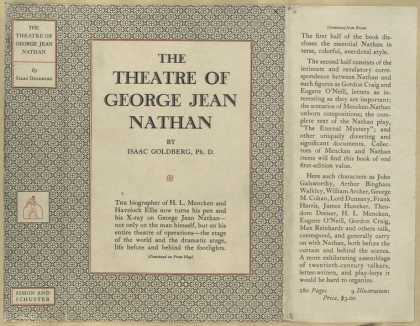 Dust Jackets - The theatre of George Jea