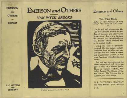 Dust Jackets - Emerson and others.