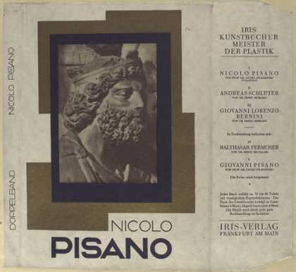 Dust Jackets - Nicolo Pisano.