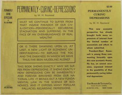 Dust Jackets - Permanently curing depres
