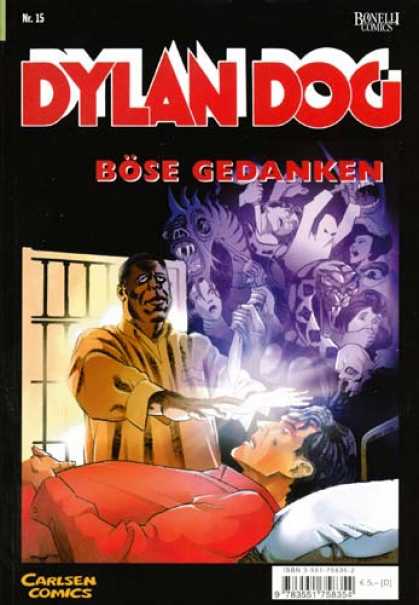 Dylan Dog 15 - Bose Gedanken - Bonelli Comics - Carlsen Comics - Healer - Vision
