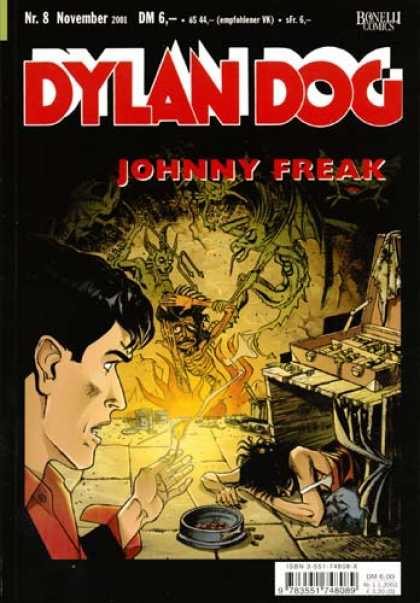 Dylan Dog 8 - Johnny Freak - Nr 8 November - Fire - Demons - Man