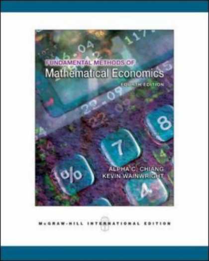 Economics Books - Fundamental Methods of Mathematical Economics