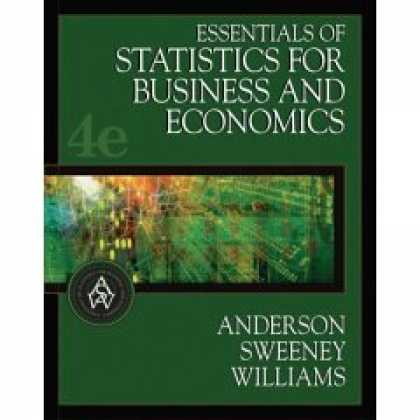 Economics Books - Essentials of Statistics for Business and Economics- Text Only