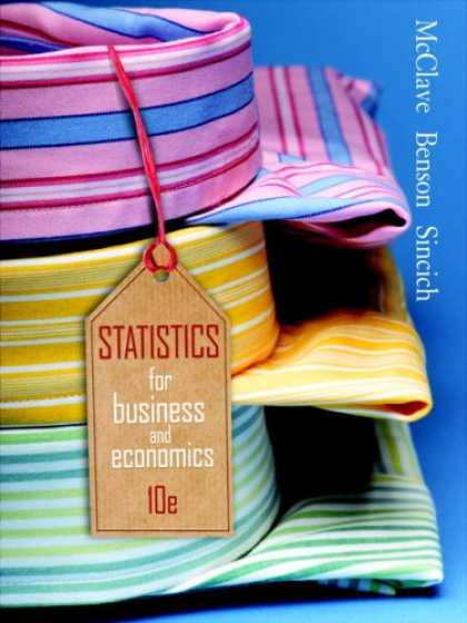 Economics Books - Statistics for Business & Economics (10th Edition) (MyStatLab Series)
