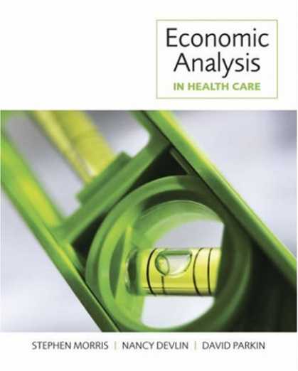 Economics Books - Economic Analysis in Health Care