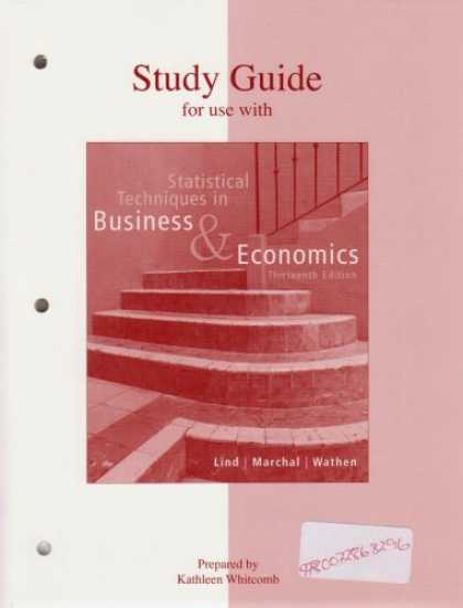 Economics Books - Study Guide for use with Statistical Techniques in Business and Economics