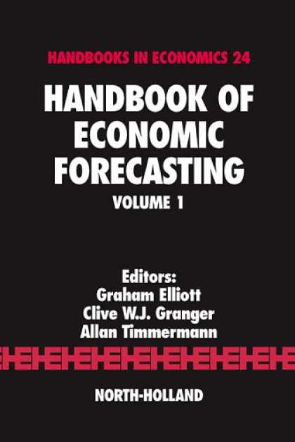 Economics Books - Handbook of Economic Forecasting, Volume 1 (Handbooks in Economics)