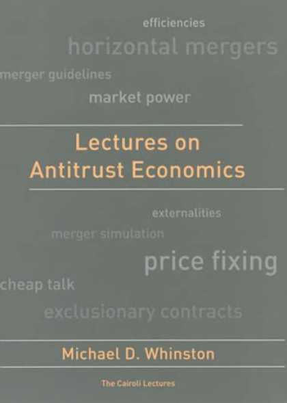 Economics Books - Lectures on Antitrust Economics (Cairoli Lectures)