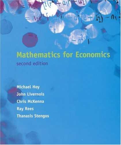 Economics Books - Mathematics for Economics - 2nd Edition
