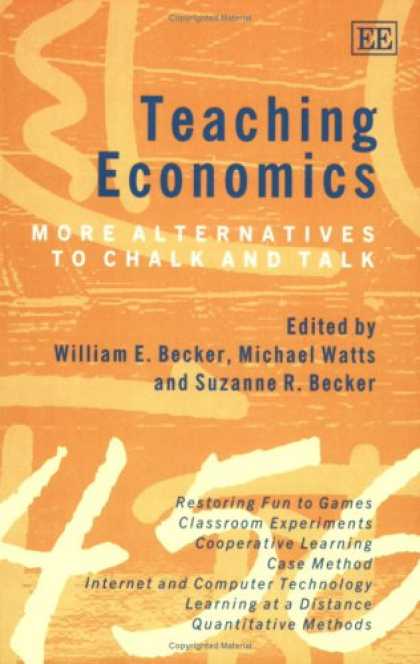 Economics Books - Teaching Economics: More Alternatives to Chalk and Talk